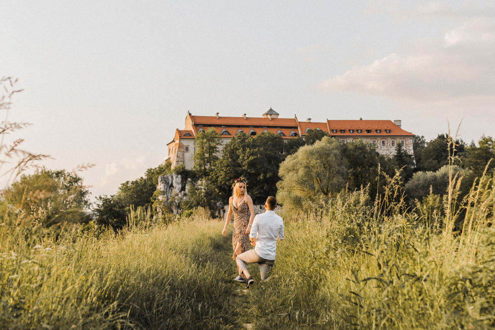 Surprise proposal Cracow photographer