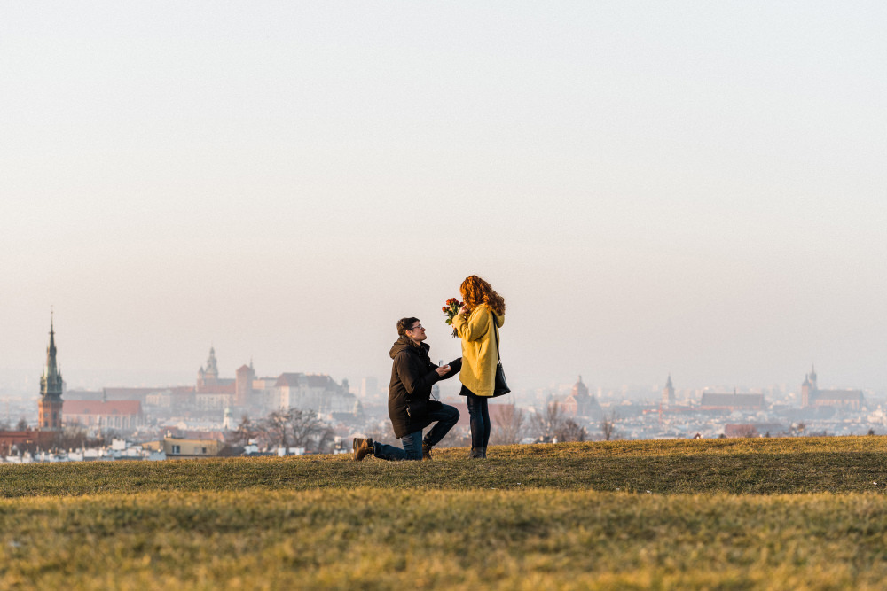 Where to propose in Cracow Kopiec