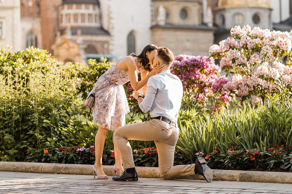 Wawel Castle surprise proposal