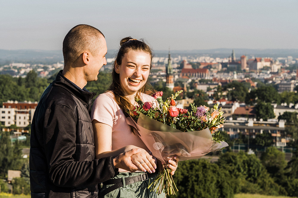 where to propose in cracow Kopiec Kraka