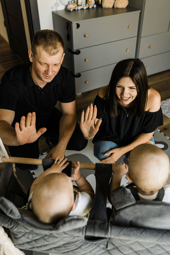 rodzinna sesja domowa krakow fotograf